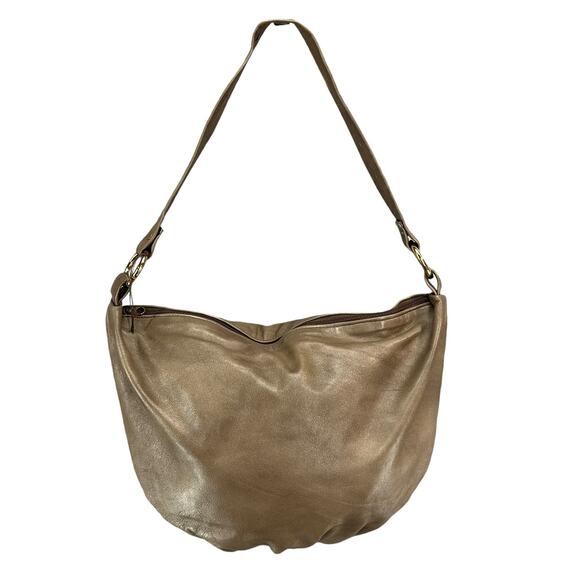 Letisse Handbags - Vintage Letisse Shoulder Hobo Bag Womens Brown Genuine Leather Purse Classic
